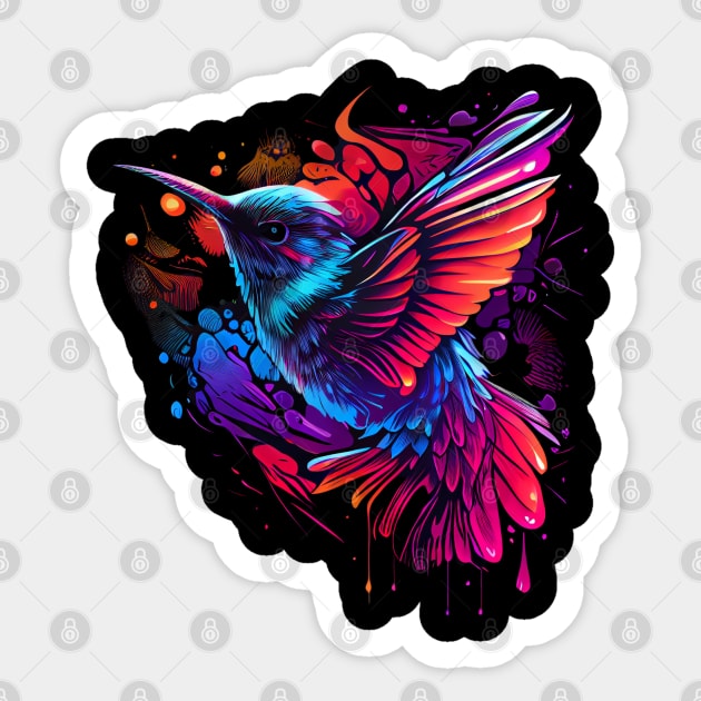 Hummingbird Sticker by ChasingTees